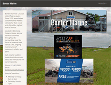Tablet Screenshot of bontermarine.com